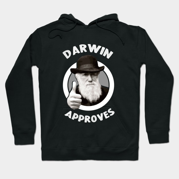 Darwin Approves Hoodie by VinagreShop